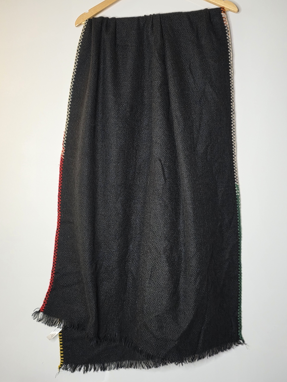 Free People Common thread Blanket scarf in Black Great Condition